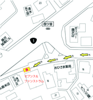 駐車位置地図